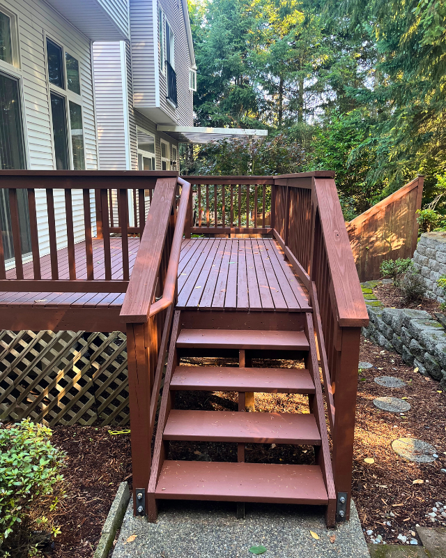 Deck Repair and Paint